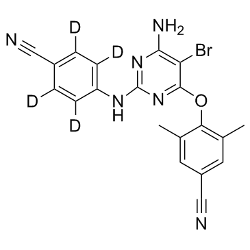 Etravirine D4 1142095-93-9
